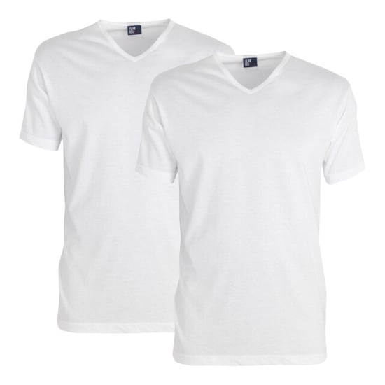 Alan Red Heren ondershirt vermont extra lang t-shirt v-hals 2-pack - - Image 1
