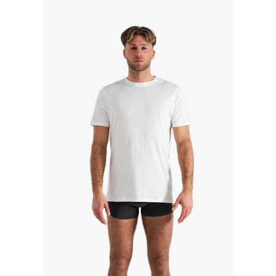 Phil & Co Heren ondershirt katoen t-shirt ronde hals 2-pack - Image 4