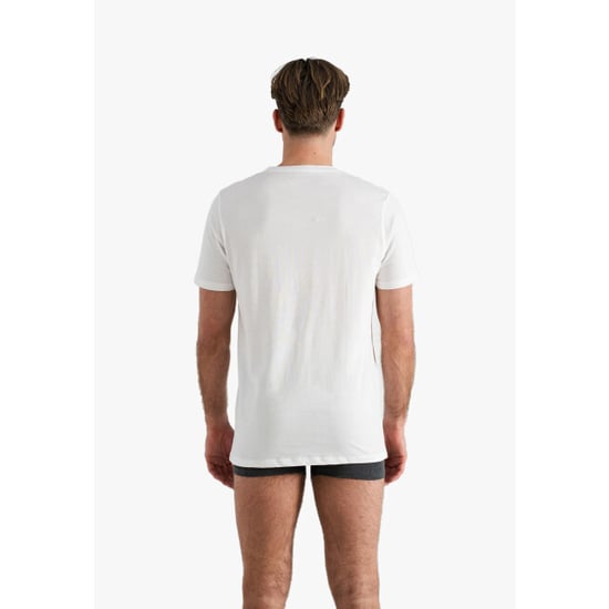 Phil & Co Heren ondershirt katoen t-shirt ronde hals 2-pack - Image 5