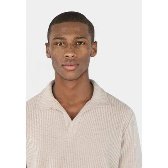 Ciszere Nelson knitted polo oyster 20031 - Image 2