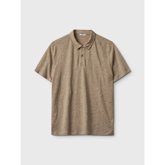 Gabba Duke linen polo ss 10806 coriander - Image 4