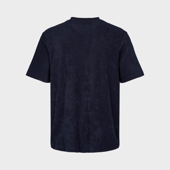 Kronstadt Ks3816 ledger organic terrycloth pocket tshirt navy - Image 2