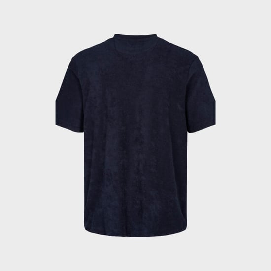Kronstadt Ks3816 ledger organic terrycloth pocket tshirt navy - Image 5