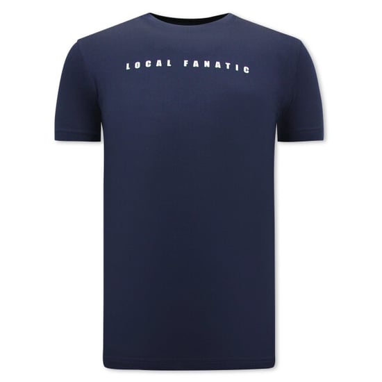 Local Fanatic Cartoon t-shirt navy - Image 1