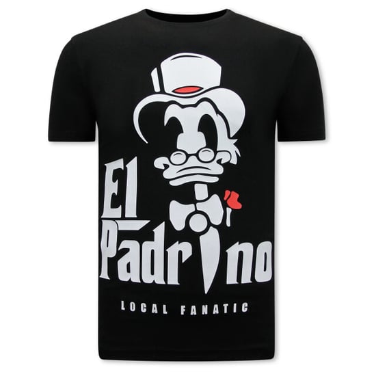 Local Fanatic El padrino print t-shirt - Image 1