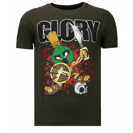 Local Fanatic Glory martial rhinestone t-shirt - Image 1