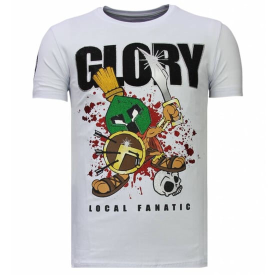 Local Fanatic Glory martial rhinestone t-shirt - Image 1