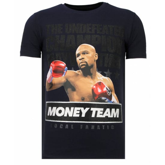 Local Fanatic Money team champ rhinestone t-shirt - Image 1