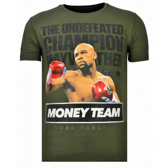 Local Fanatic Money team champ rhinestone t-shirt - Image 1
