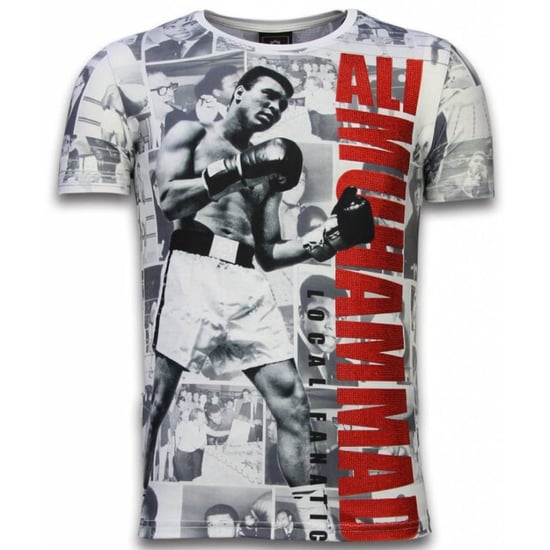 Local Fanatic Muhammad photocollage digital rhinestone t-shirt - Image 1