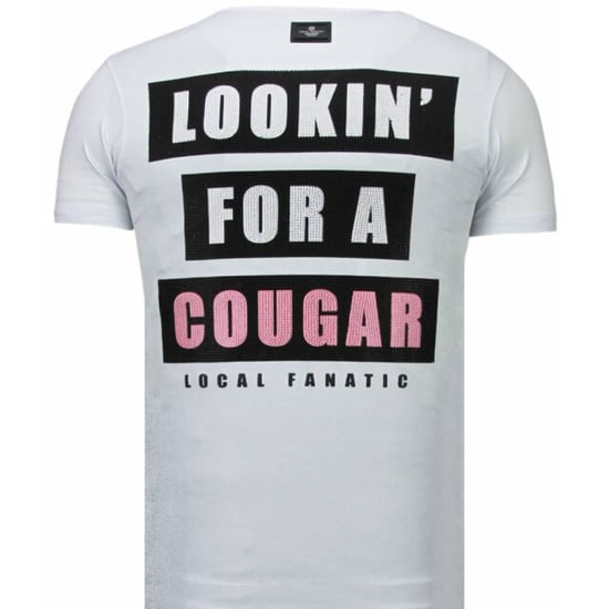 Local Fanatic Panther for a cougar rhinestone t-shirt - Image 2