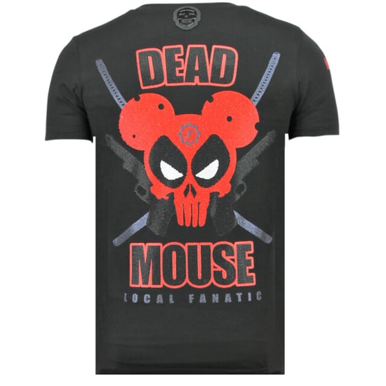 Local Fanatic Psycho mouse bedrukte t-shirt - Image 3
