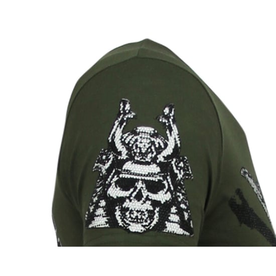 Local Fanatic Savage samurai print t-shirt - Image 3