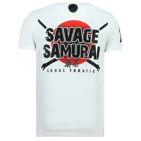 Local Fanatic Savage samurai t-shirt - Image 4