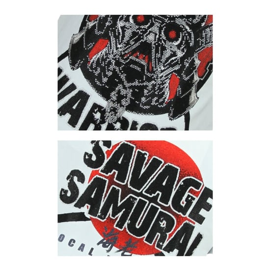 Local Fanatic Savage samurai t-shirt - Image 5