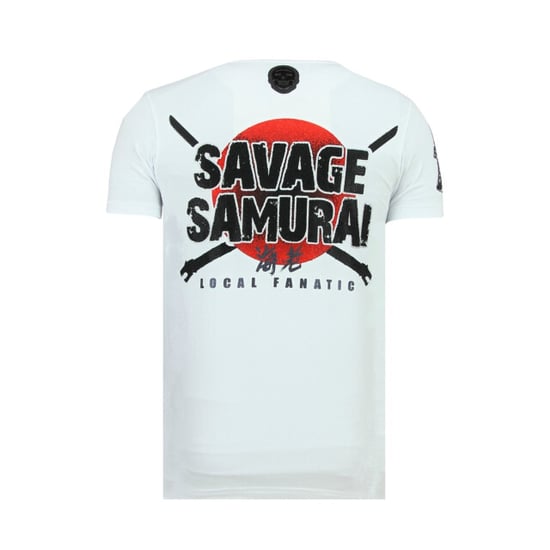 Local Fanatic Savage samurai t-shirt - Image 6