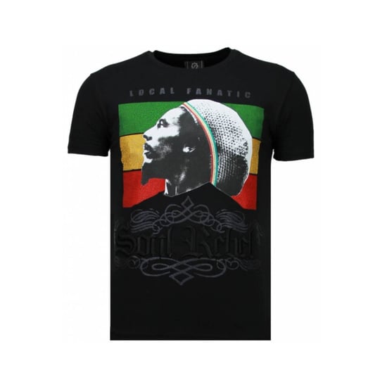 Local Fanatic Soul rebel bob marley rhinestone t-shirt - Image 6
