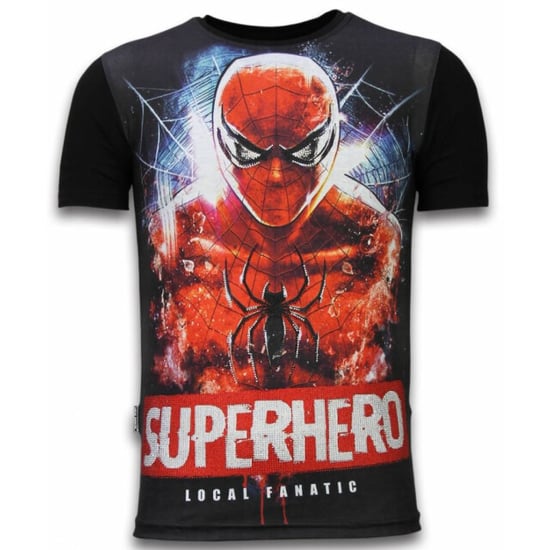 Local Fanatic Superhero digital rhinestone t-shirt - Image 1