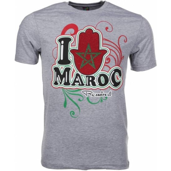 Local Fanatic T-shirt i love maroc - Image 1