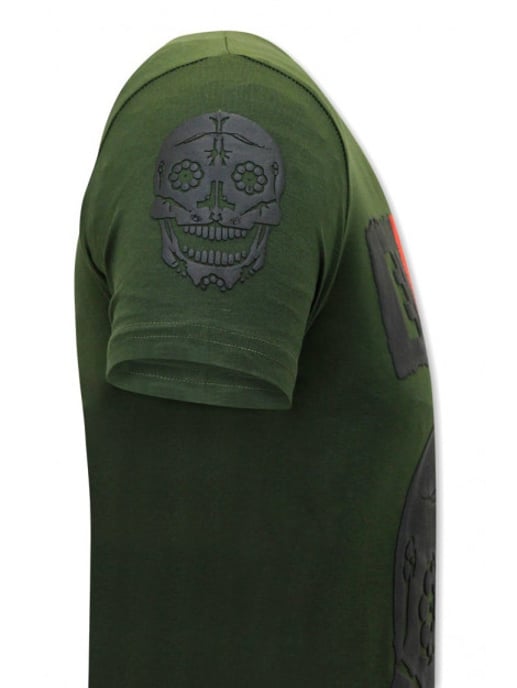 Local Fanatic T-shirt met opdruk el narco - Image 3