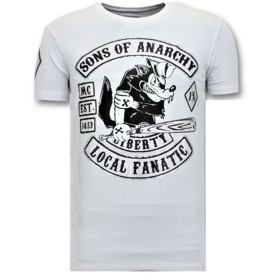Local Fanatic T-shirt met print sons of anarchy mc - Image 1