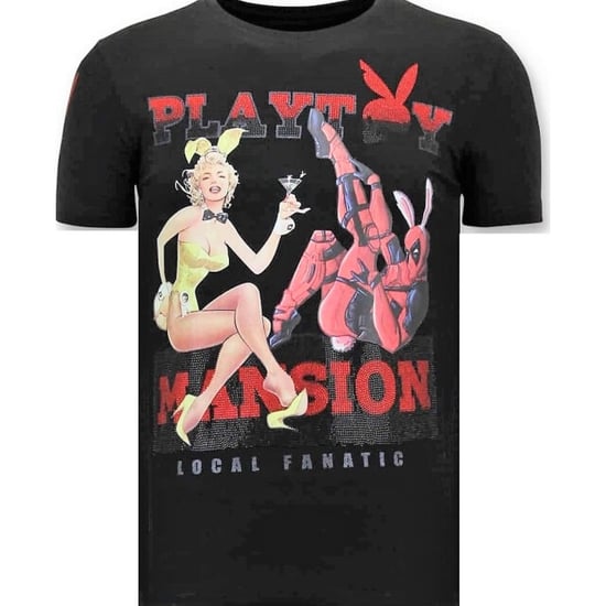 Local Fanatic T-shirt the playtoy mansion - Image 1