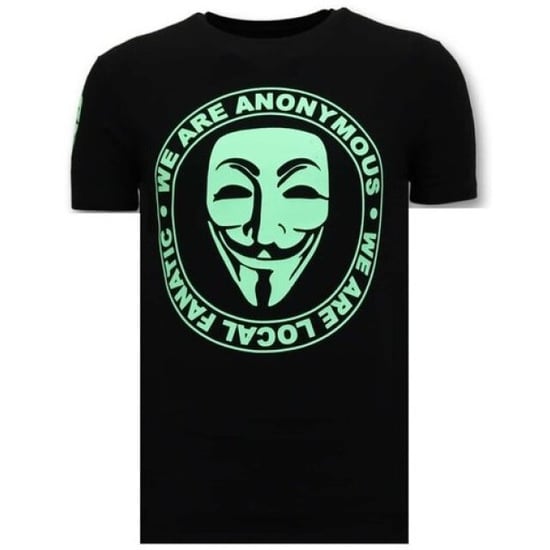 Local Fanatic T-shirt we are anonymous - Image 1
