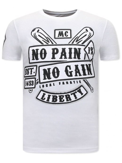 Local Fanatic T-shirts met print sons of anarchy mc - Image 1