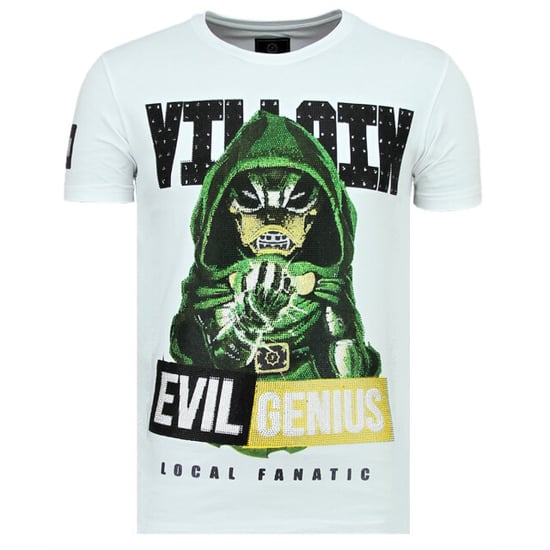 Local Fanatic Villain duck strakke t-shirt - Image 1