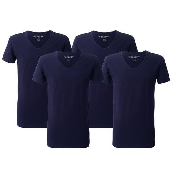 McGregor Premium stretch t-shirt 4-pack v-neck - Image 1