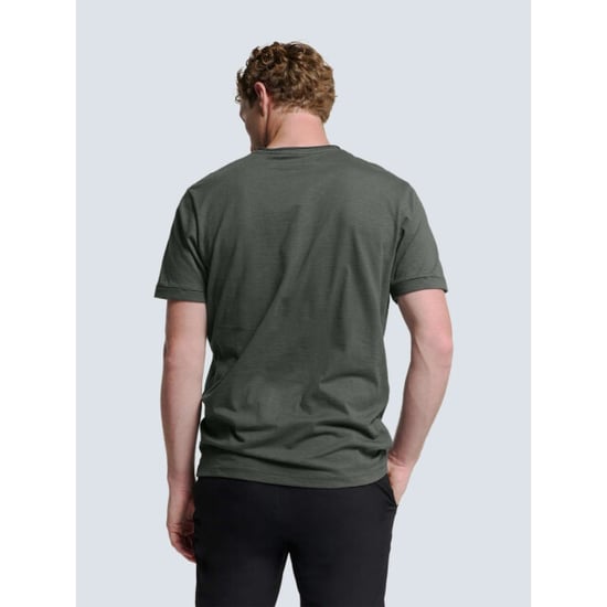 No Excess T-shirt crewneck slub dark grey - Image 4
