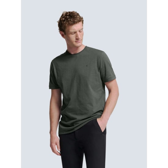 No Excess T-shirt crewneck slub dark grey - Image 6