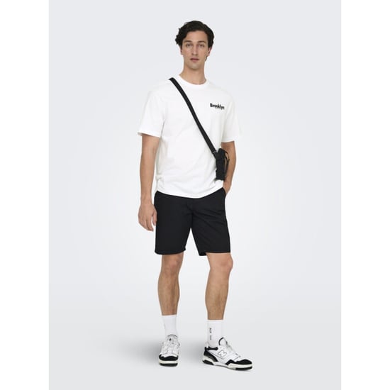 Only & Sons Onskeane rlx ss print tee noos off-white - Image 4