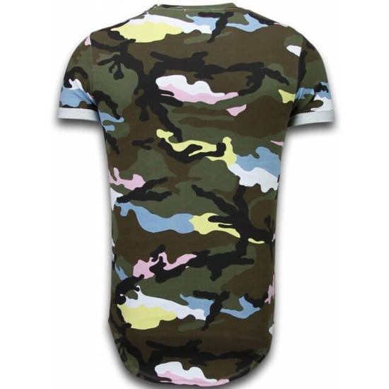 Tony Backer Known camouflage t-shirt long fit - Image 2