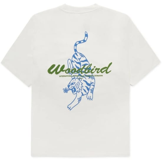 Woodbird Bbaine tiger tee 2526-404 off white - Image 2