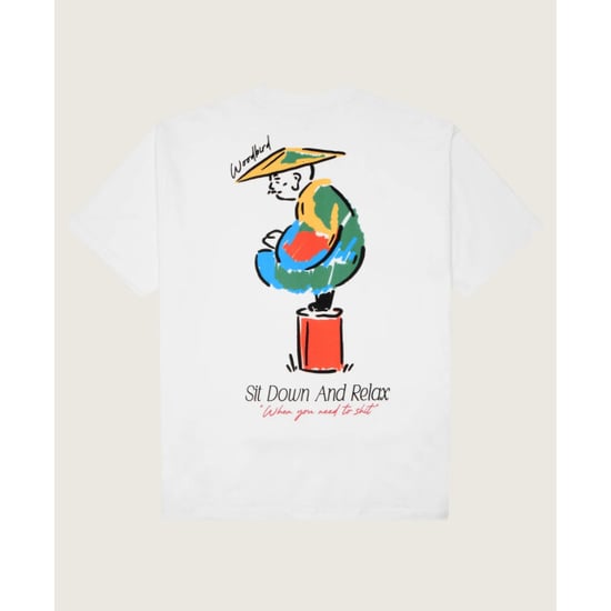Woodbird Wbbaine pose tee 2516-412 off white - Image 1