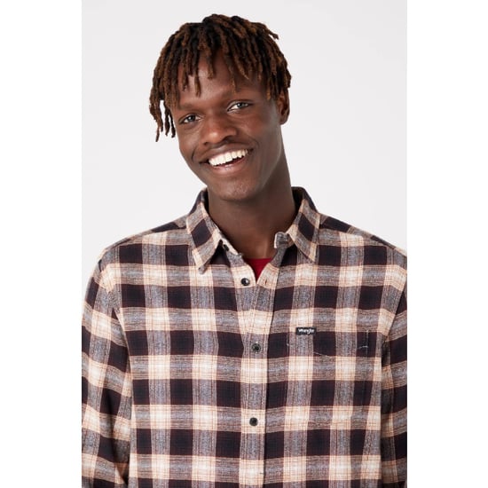 Wrangler 1 pocket shirtblack - Image 6