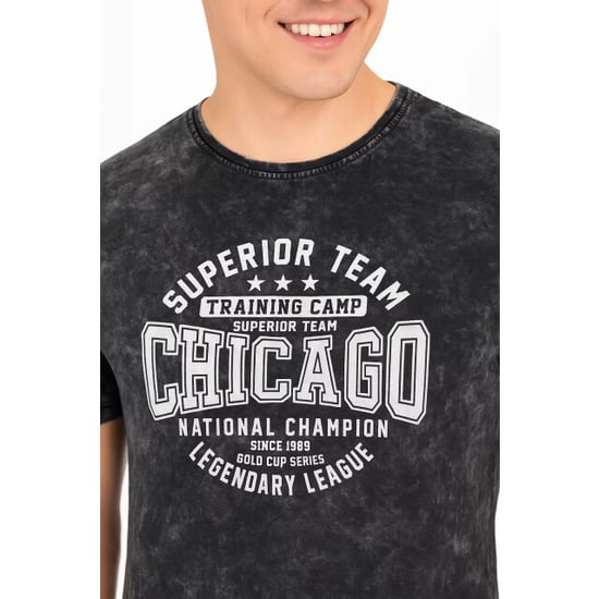 X-Name Italianstyle heren t-shirt - ronde hals chicago - Image 3