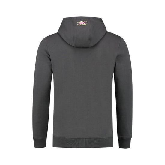 Ballin Amsterdam X FC Straat - Heren Slim Fit Hoodie - Grijs - Image 3
