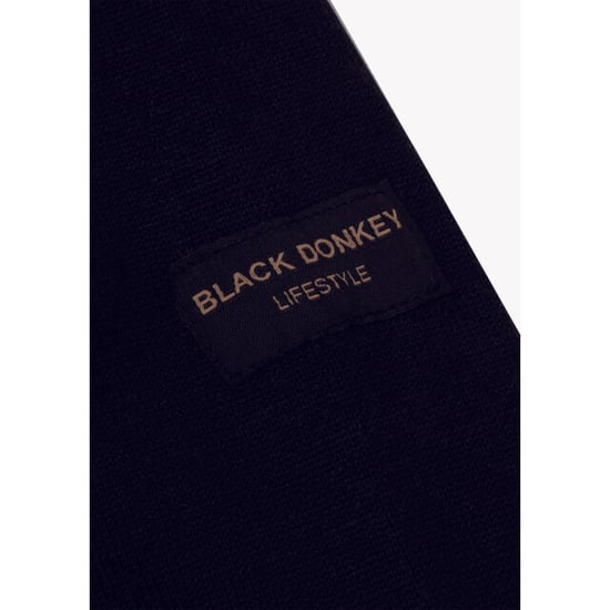 Black Donkey Luxury zip sweater i black - Image 4