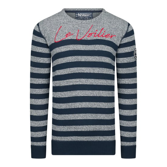 Geographical Norway Gn heren sweater print ronde hals /white - Image 3