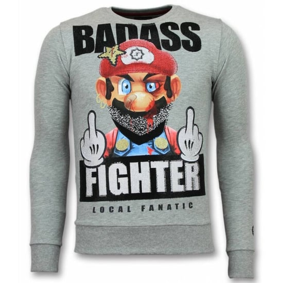 Local Fanatic Mario trui fight club sweater - Image 1