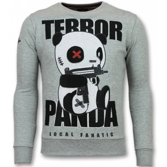Local Fanatic Panda trui terror sweater - Image 1