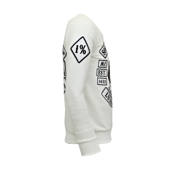 Local Fanatic Rhinestones sweater sons of anarchy trui - Image 3