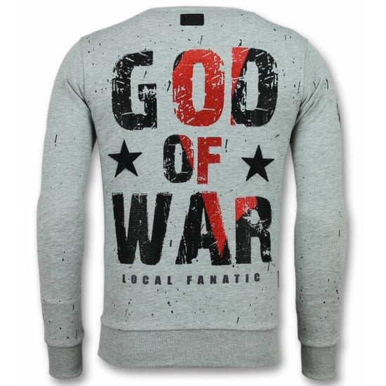 Local Fanatic Skull trui god of war sweater - Image 2