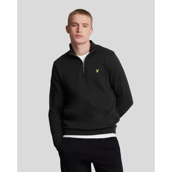 Lyle and Scott Loop back quarter zip sweat - - Image 1