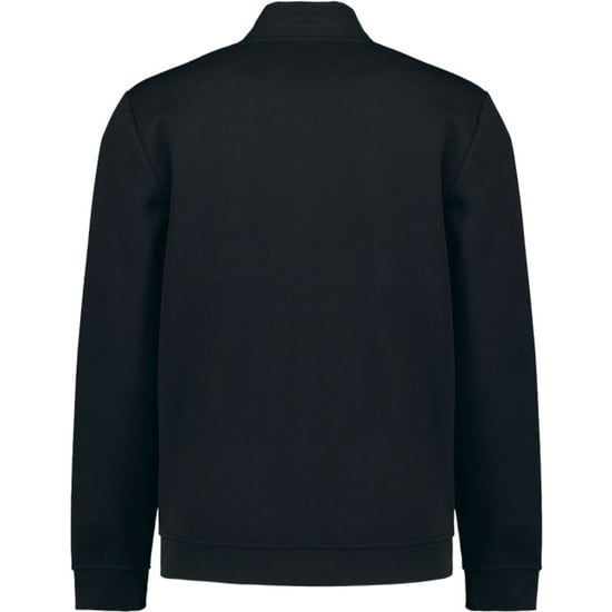 No Excess Sweater full zipper pique bomber black - Image 6
