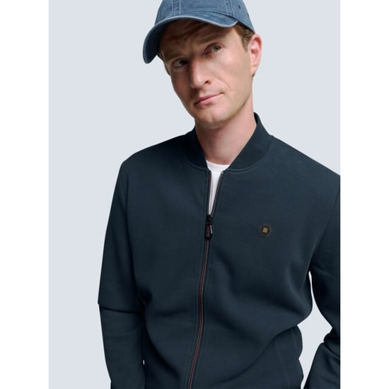 No Excess Sweater full zipper pique bomber night - Image 5