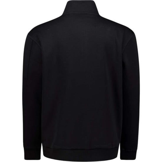 No Excess Sweater half zip brushed black - Image 5