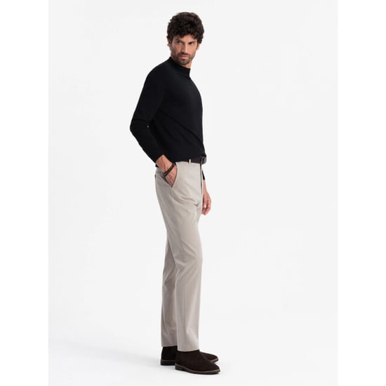Ombre Heren v-hals sweater half turtleneck - tn-0100zw - Image 4